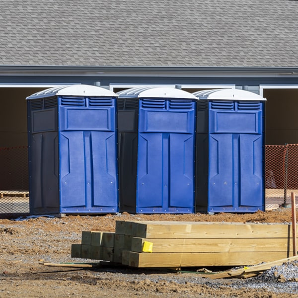 what is the cost difference between standard and deluxe porta potty rentals in Collinsville Virginia